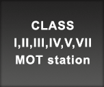 Class I, II, III, IV, V, VII MOTs